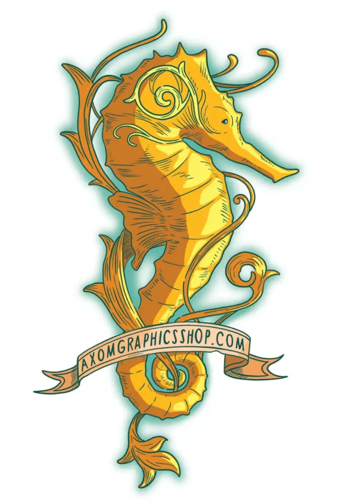 stickers-hyppocampe-illustration-axomgraphics
