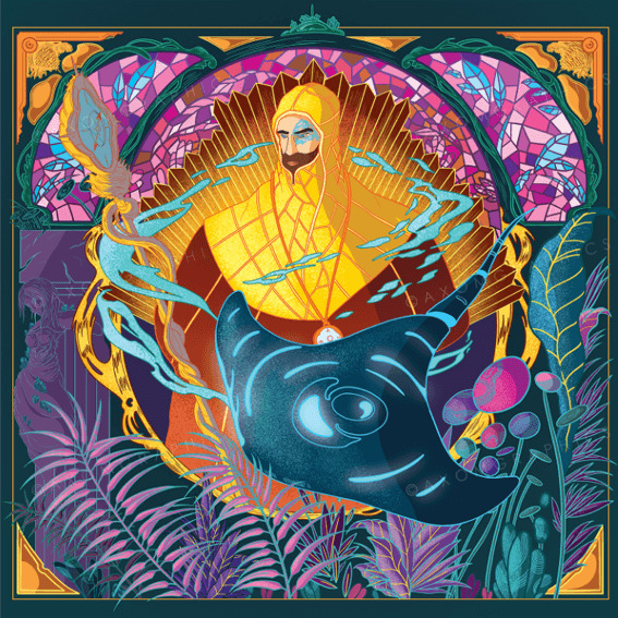 illustration personnage axomgraphics boutique format carré