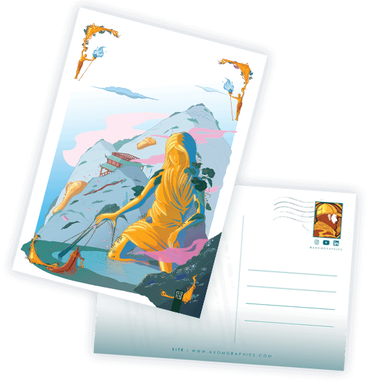 presentation_carte_postale_femme_eau_axomgraphics